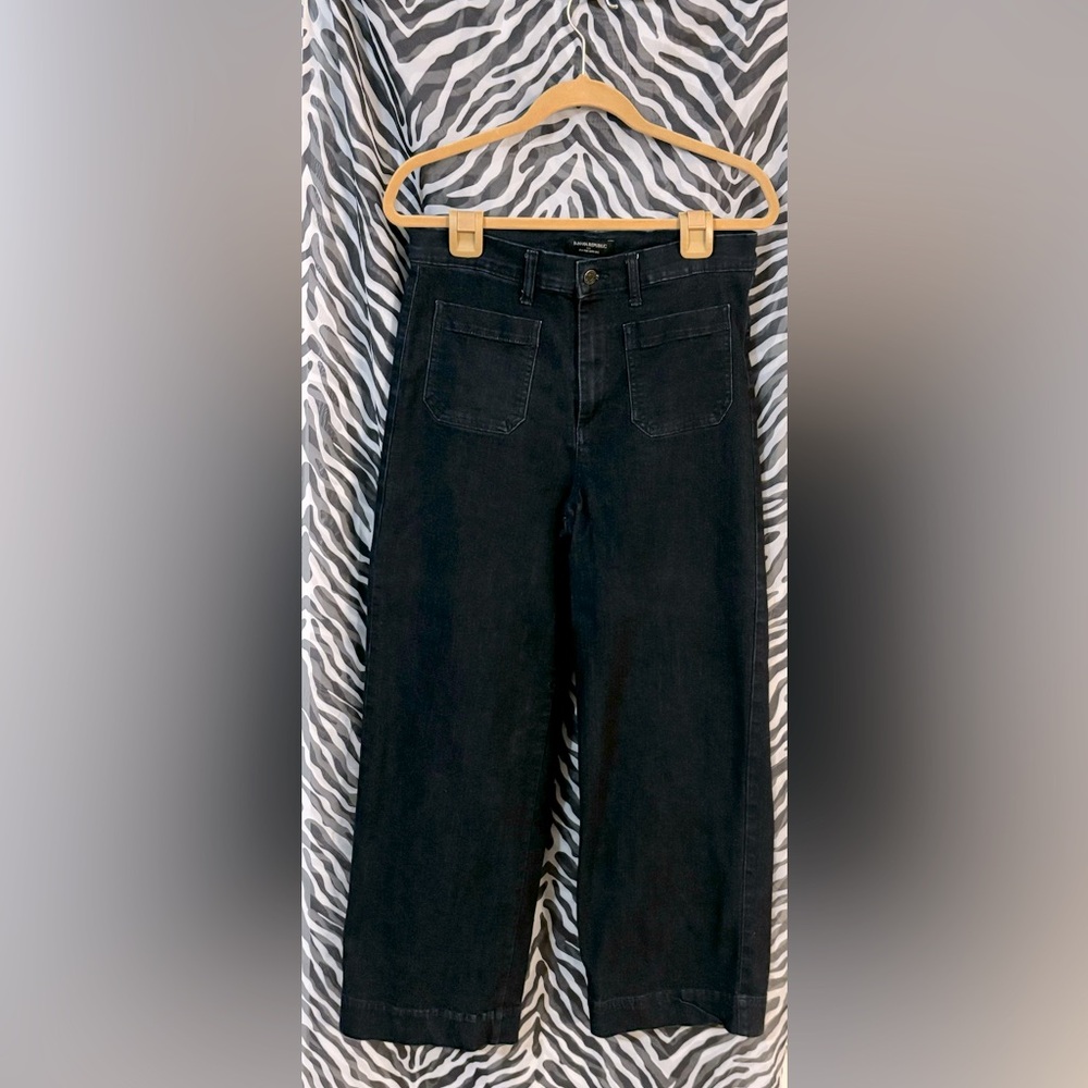 Banana Republic size 12 wide leg jeans